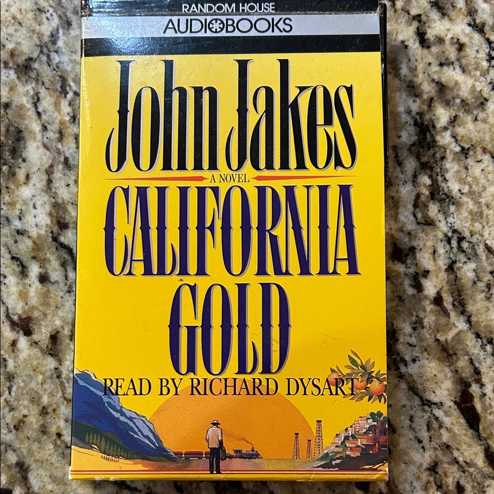Random House Audiobook - California Gold by John Jakes